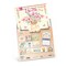 Brush Dance; Faith | 2027 13.75 x 24 Inch (Hanging) Monthly Deluxe Wall Calendar | Featuring the Artwork of Emily Burger of Blue Chair Blessing | Linen Envelope | Foil Stamped Cover; Category:Wall Calendars; Image:3